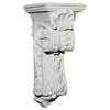 Ekena Millwork 7 7/8"W x 8 3/4"D x 18 1/4"H Scroll Leaf Corbel