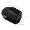 thumbnail image 2 of WRITWAA Left Driver Hood Rest Compatible With Kenworth Hood Latch Bumper Support Black Rubber Protect Hood 1Set, 2 of 8