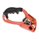 thumbnail image 3 of Ascensor de escalada, dispositivo de equipo de montañismo, herramienta de equipo de rappel de arbolista de árboles para hombres y mujeres, col Mano izquierda naranja, 3 of 7
