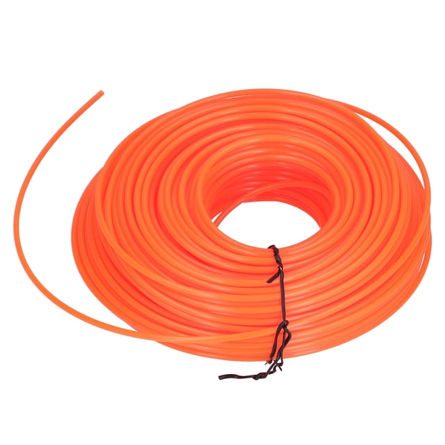 Round String Trimmer Line Donut, Easily Install Use Tear Resistant String Trimmer Replacement Line High Flexibility For Handheld Lawn Mower For Mowers Red 3.0 Circle