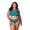 Emerald, variant on Women's Plus Size Super Curves Jacquard Softcup Bra, Full Coverage Wire-Free Firm Support, Style 1305 Emerald Green