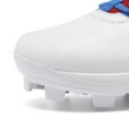 thumbnail image 2 of SKIUHS Men's Baseball Cleats – Synthetic Leather Mesh Athletic Cleat with Rubber Studs for Outdoor Field Sports, 2 of 5