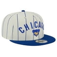 thumbnail image 3 of Men's New Era White Chicago Cubs Jersey Pinstripe 9FIFTY Snapback Hat, 3 of 6