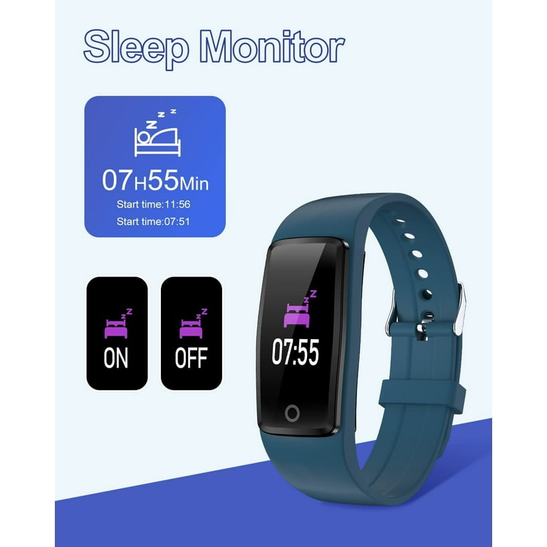 GRV Fitness Tracker Non Bluetooth Fitness Watch No App No Phone Required Waterproof Pedometer Watch with Steps Calories Counter Sleep Tracker for Men