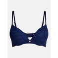 thumbnail image 4 of No Boundaries Allover Lace Push Up Bra, Women's 32B-40DD, 4 of 4