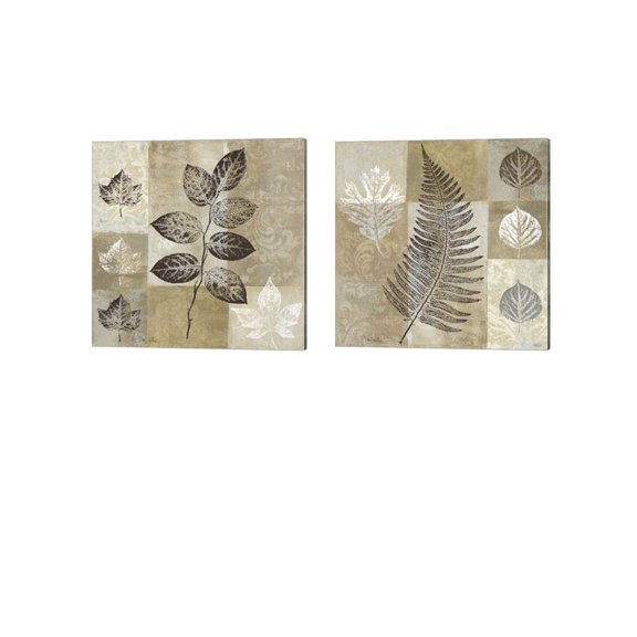 Great Art Now Essence of Nature by Keith Mallett 2 Piece Canvas Art Set Each 14W x 14H