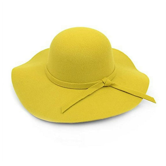 Bowknot Wide Brim Floppy Hat