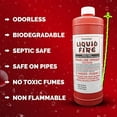 thumbnail image 2 of Liquid Fire Drain Opener with Centaurus AZ Drain Snake - 32oz, 2 of 7