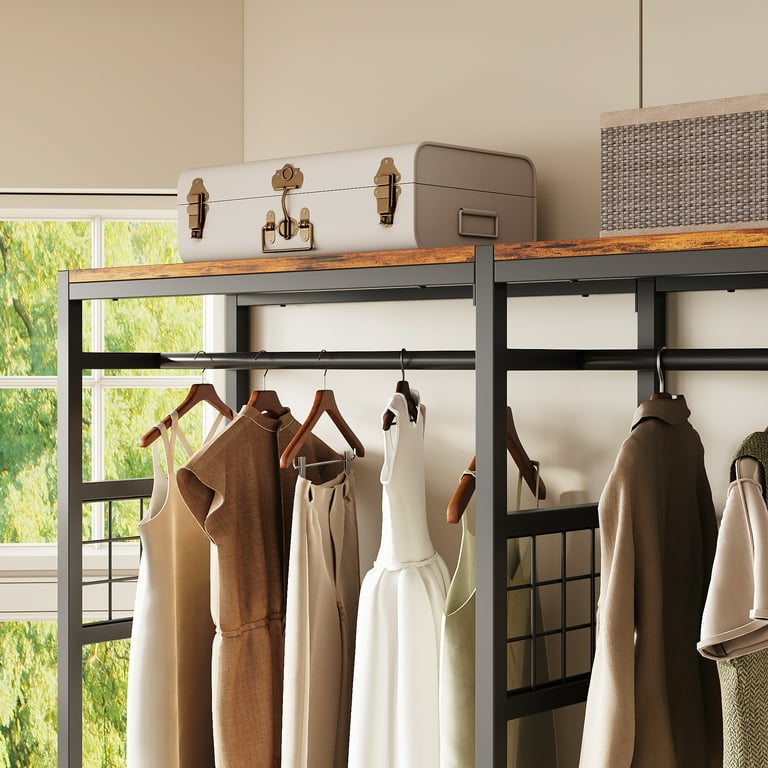 IRONCK Closet Organizer, Wardrobe, Shelves, Garment Rack, 2 IRONCK Closet Organizer, Wardrobe, Shelves, Garment Rack, 2