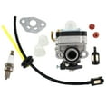 thumbnail image 4 of Carburetor for Shindaiwa AH231 LE231 T231 M231 A021002150 S230 HT2510 22T AH231 Trimmers WYL191 WYL19 Carb  Fuel Line Filter, 4 of 8