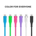 thumbnail image 4 of Liquipel Powertek Neon USB-A to Lightning - White, 4 of 7