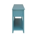thumbnail image 3 of ACME Flavius Console Table in Teal, 3 of 5