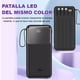 thumbnail image 4 of Power Bank Pila Batería Recargable Kimhi Carga Super Rapida 60,000mah Pd20w Portatil Color Negro Con 4 Cables Y 4 Puertos Usb Cargador Para Celular Tablet Banco De Energia Pantalla Led, 4 of 5