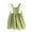 Green, variant on Odeerbi 2025 Summer Baby Girls' Sleeveless Lace Suspender Dress Floral Children's Clothing