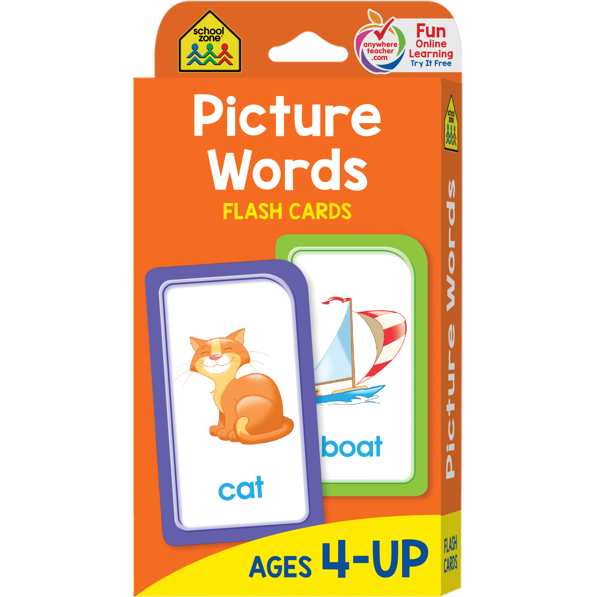 School Zone Picture Words Flash Cards