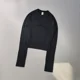thumbnail image 5 of Deportes nuevos de manga larga para mujer, Otoño e Invierno, cuello redondo, secado rápido, entrenamiento para correr, Pilates, Fitness, Tops, ropa de Yoga, 5 of 6