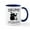 White/Navy Inside, variant on CafePress - DRUMS - 11 oz Ceramic Mug - Novelty Coffee Tea Cup