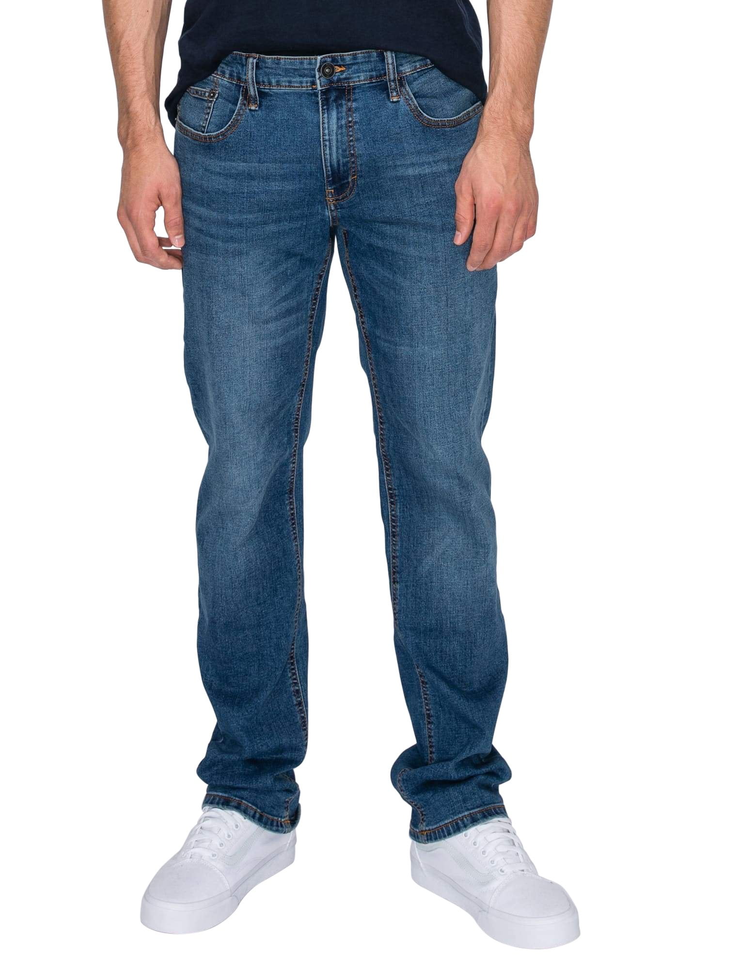 RING OF FIRE Men's Edge Five Pocket Slim Fit Denim Pants - Walmart.com