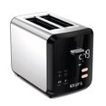 thumbnail image 1 of KRUPS My Memory Digital Stainless Steel 2-Slice Toaster, 7 Shade Setting with Extra Large LED Display, 1 of 7