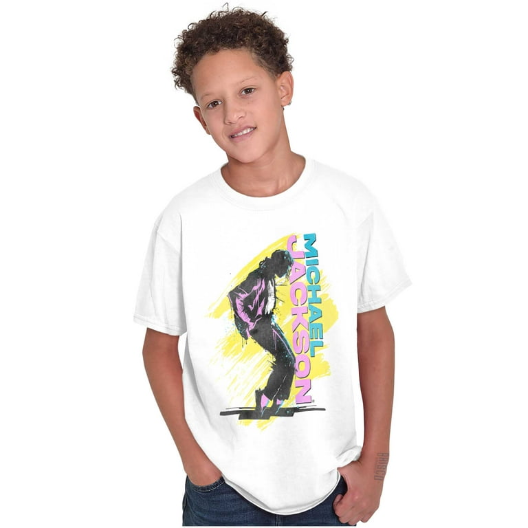 Michael Jackson 90s Toe Stand Dance Crewneck T Shirts Boy Girl