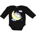 thumbnail image 3 of Inktastic Unicorn Moon Girls Long Sleeve Baby Bodysuit, 3 of 5