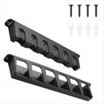 thumbnail image 1 of Soportes Verticales para Cañas de Pescar para Garaje, Soporte para Cañas de Pescar, Soporte de Pared para Cañas de Pescar, Capacidad para Hasta 6 Cañas, Color Negro., 1 of 5