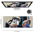 thumbnail image 2 of Heduofu  Mouse pad, Mouse pad with Design, Gorilla Oil Painting Graffiti, Funny Home and Office Non-Slip Computer Mousepad 31.5x11.8 in, 2 of 6