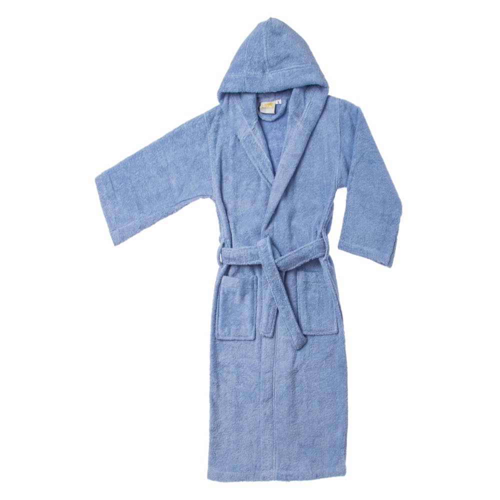 Superior Superior Combed Cotton Hooded Kids Robe