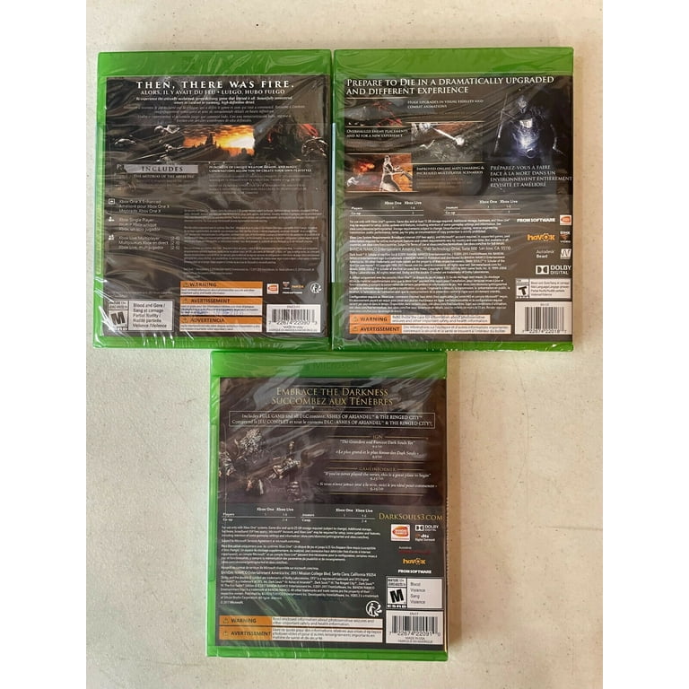 Dark Souls Trilogy Xbox One Brand New Factory Sealed All