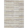 thumbnail image 2 of Addison Rugs Chantille Indoor/Outdoor Transitional Stripes Ivory Machine Washable Rectangle Rug, 9' x 12', 2 of 10