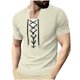 thumbnail image 2 of pstuiky Camisas de manga corta para hombre, Blusa informal de manga corta con botones y cuello vuelto para hombre camisas casuales para hombre xl, 2 of 9