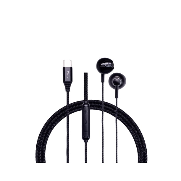 Audífonos In Ear, entrada USB C, Manos Libres con Micrófono Control de Música/Llamadas, Compatible c