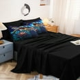 thumbnail image 5 of Sea Turtle Comforter Set 8 Pieces Sea Turtle Bed in a Bag 100% Soft Microfiber Ocean Comforter Set for Bedroom Marine Life Bedding Comforter Set for Girls Boys Ocean Beach Theme Coastal Bedding Set, 5 of 18