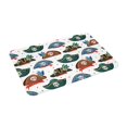 thumbnail image 2 of Balery Pirate Hats Doormat, Durable Flannel Fabric, Waterproof Stain and Fade Resistant, Low Profile,Indoor Outdoor Door Mats, Easy Clean Patio Entrance Mat, 16x24in, 2 of 9