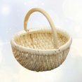 thumbnail image 1 of MERRYHAPY 1Pack Handwoven Basket for Bread Storage at Home in Khaki, 1 of 8