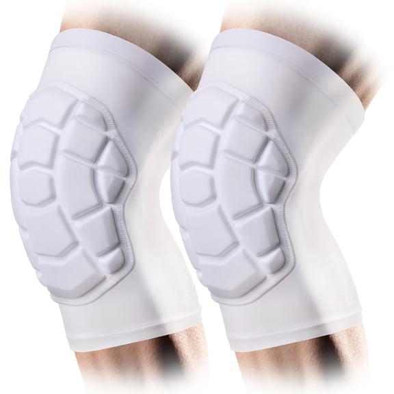 BESTSKY Basketball Knee Pads Youth Kids for Football Volleyball Wrestling Sports Adult Short Knee Compression Sleeves Shock Absorbing Basketball Knee Pads