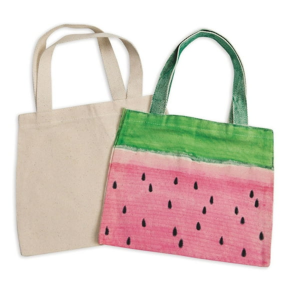 Color-Meâ„¢ Medium Canvas Tote (Pack of 6)