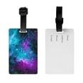 thumbnail image 2 of Galaxy Luggage Tag Pvc Identifier Card Holder Label Travel Bag Tag, 2 of 6