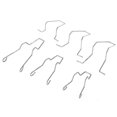 thumbnail image 4 of 6pcs 5zhsfullkit Steel Headlamp Headlight Dip Dipped Beam Head Lamp Bulb Retaining Spring Clip Clamp For H1/h3/h4/h7, 4 of 4