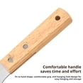 thumbnail image 6 of 1pcs Putty Scraper with Wooden Handle, Multi-purpose Steel Wall Scraper for Caulking, Sealant, Paint Removing, Home Renovation, 6 of 9