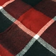 thumbnail image 4 of ALLYDREW Fashionable Plaid Infinity Circle Scarf Long Plaid Scarf - Infinity Scarf, Black & Berry Plaid, 4 of 4