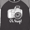 thumbnail image 4 of Inktastic Camera Oh Snap Women's Plus Size T-Shirt, 4 of 5