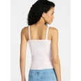 thumbnail image 2 of No Boundaries Ribbed Cami Top, Women's XXS-XXL, 2 of 5