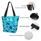 thumbnail image 4 of Fotbe World Turtle Day Bolsa de Playa con Estampado, Bolsa de Hombro, Bolsa de Mano Espaciosa, Bolsa de Viaje Ligera, Bolsa de Compras Versátil, 4 of 6