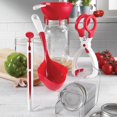 thumbnail image 2 of baomifa-6 Piece Canning Set - Jar Lifter, Canning Scoop, Funnel, Lid Lifter & Bubble Popper and Lid Rack, 2 of 4