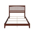 thumbnail image 2 of Mission King Solid Wood Foundation Bed in Walnut, 2 of 7