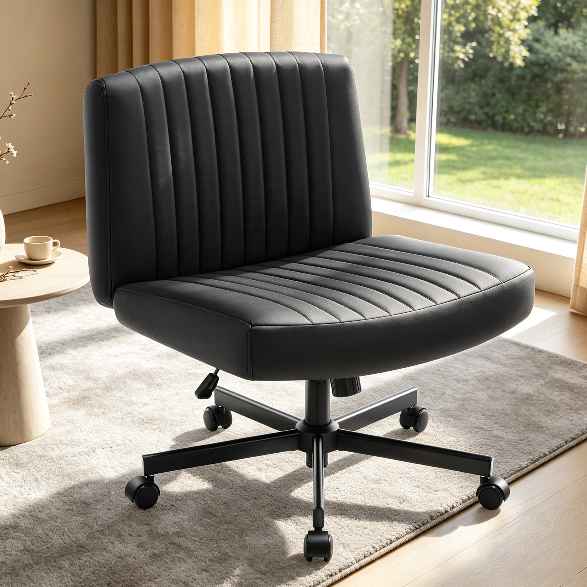 criss cross chair with wheels product