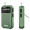 Green, variant on XHDATA D-220 Portable AM/FM/SW DSP Radio with Telescopic Antenna, Headphone Jack and AA Battery Power