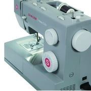 SINGER® Heavy Duty 6380M Sewing Machine with Extension Table & Accessory Kit, Strong Motor with Enhanced Piercing Power, 110 Stitch Applications, Full Metal frame, 1-step Buttonhole & LED Light