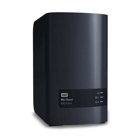 WD - My Cloud Expert EX2 Ultra 2-Bay 0TB External Network Attached Storage (NAS) - Charcoal
